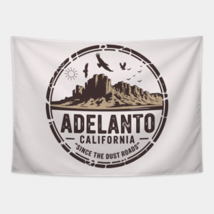 Adelanto California Tapestry