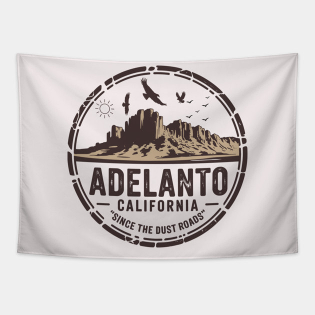Adelanto California Tapestry by JessArty
