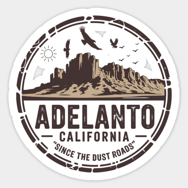 Adelanto California Magnet by JessArty