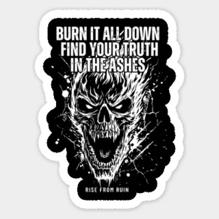 Rise From Ruin Sticker