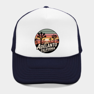 Adelanto California – Retrp Sunset Desert Hat