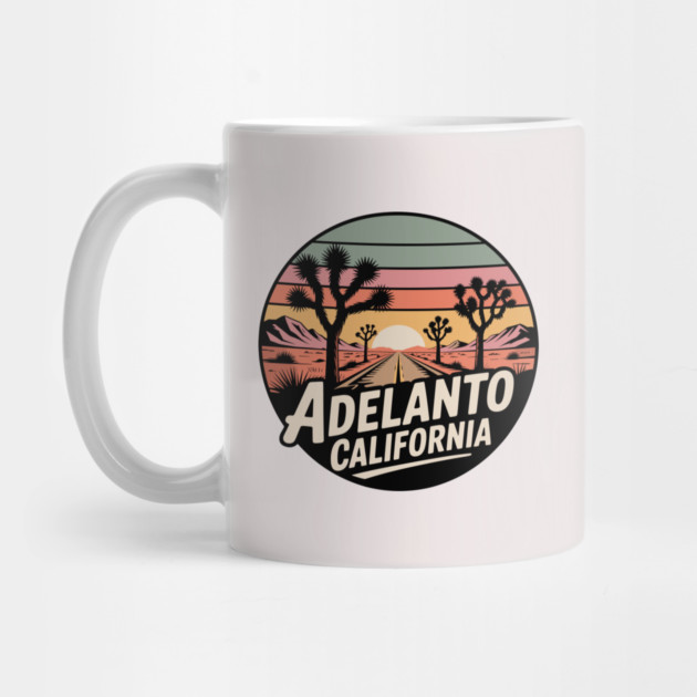 Adelanto California – Retrp Sunset Desert by JessArty