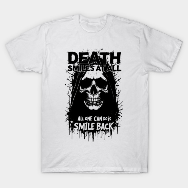 Memento Mori Skull T-Shirt by Designed By Marty