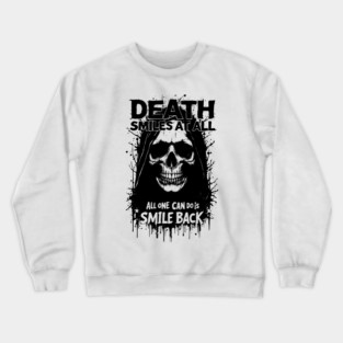 Memento Mori Skull Crewneck Sweatshirt