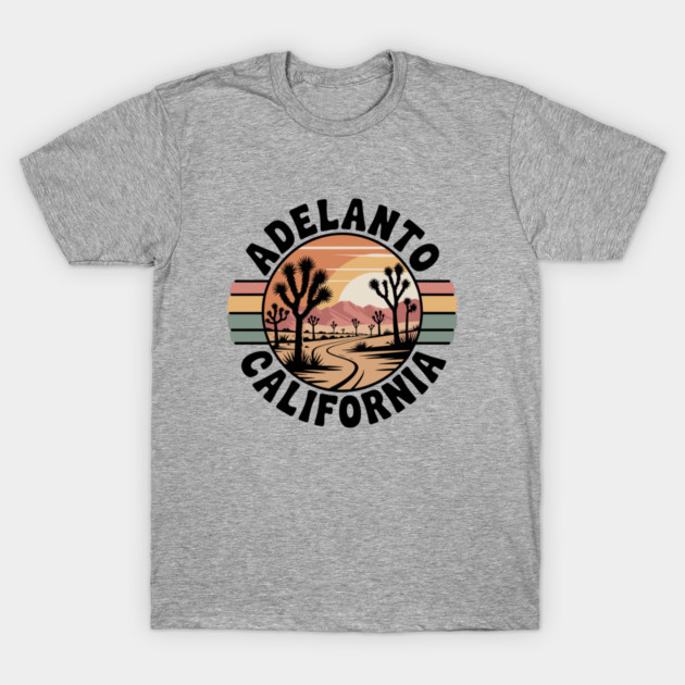 Adelanto-California T-Shirt by JessArty