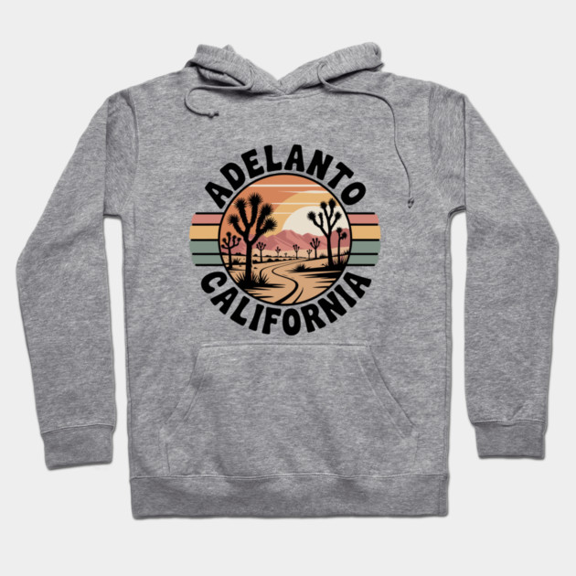 Adelanto-California Hoodie by JessArty