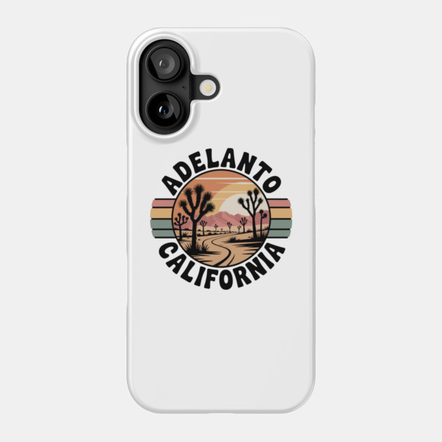 Adelanto-California Phone Case by JessArty