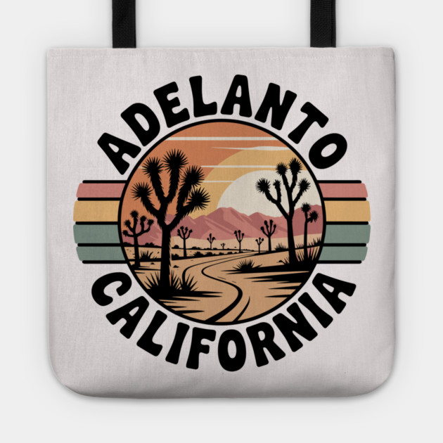 Adelanto-California Tote by JessArty
