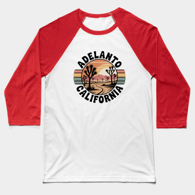 Adelanto-California Baseball T-Shirt by JessArty