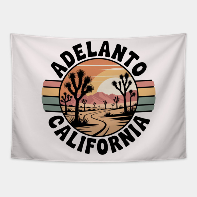 Adelanto-California Tapestry by JessArty