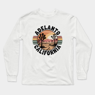 Adelanto-California Long Sleeve T-Shirt