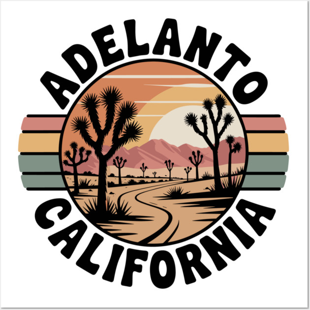 Adelanto-California Wall Art by JessArty