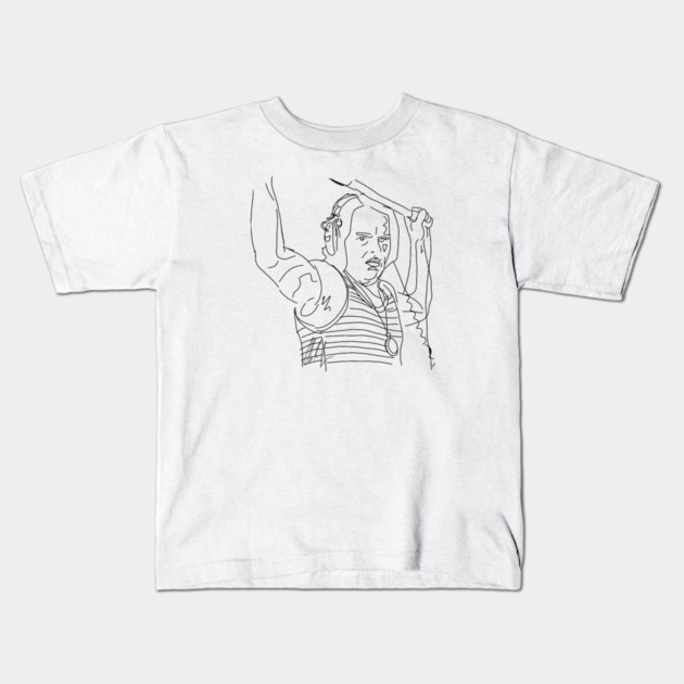 Boogie Nights: Boom-Boom Operator [Outline] Kids T-Shirt by 51Deesigns