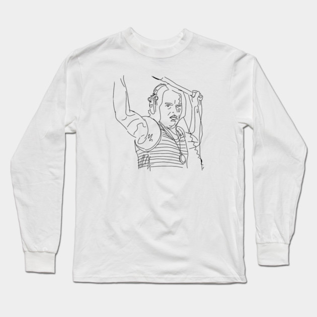Boogie Nights: Boom-Boom Operator [Outline] Long Sleeve T-Shirt by 51Deesigns