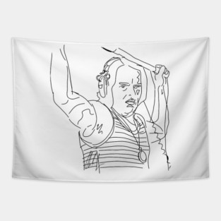 Boogie Nights: Boom-Boom Operator [Outline] Tapestry