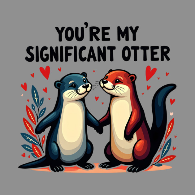 You're My Significant Otter Cute Valentine's Day Gift by Groovy Outfits