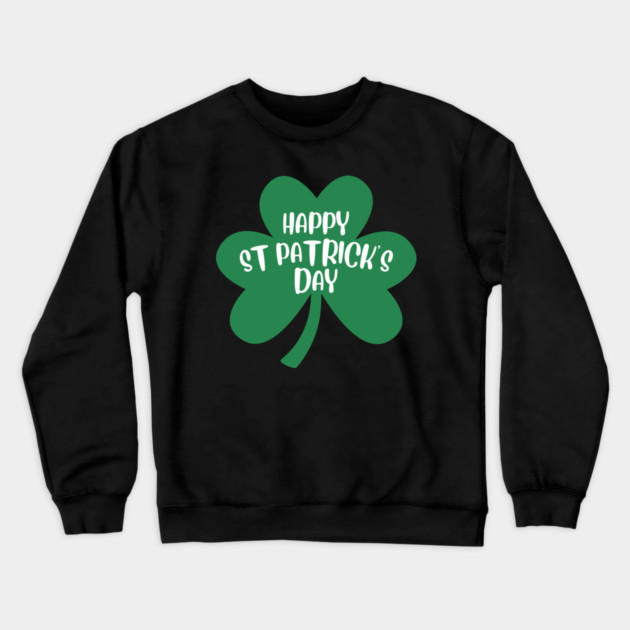 st-patricks-day Crewneck Sweatshirt by Creatifly Graphic Tees