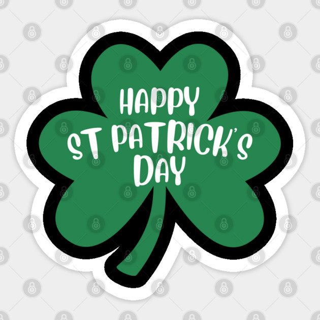 st-patricks-day Sticker by Creatifly Graphic Tees