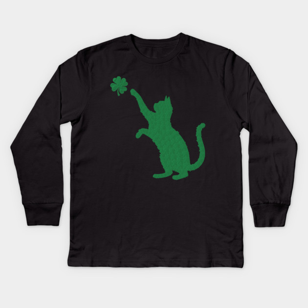 st-patricks-day Kids Long Sleeve T-Shirt by Creatifly Graphic Tees