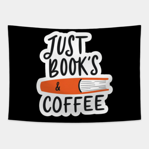 Just Books and Coffee Tapestry by SR8891