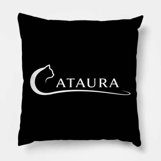 CATAURA - BRAND LOGO Pillow by Cataura