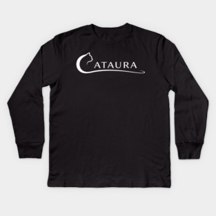 CATAURA - BRAND LOGO Kids Long Sleeve T-Shirt