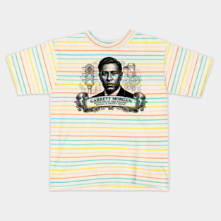 Garrett Morgan: Inventor of the Traffic Signal & Safety Hood Kids T-Shirt
