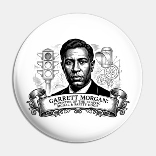 Garrett Morgan: Inventor of the Traffic Signal & Safety Hood Pin