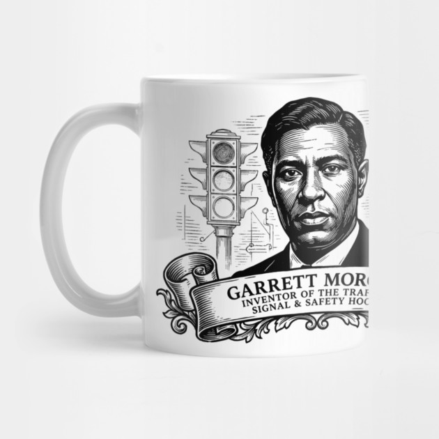 Garrett Morgan: Inventor of the Traffic Signal & Safety Hood by UrbanLifeApparel