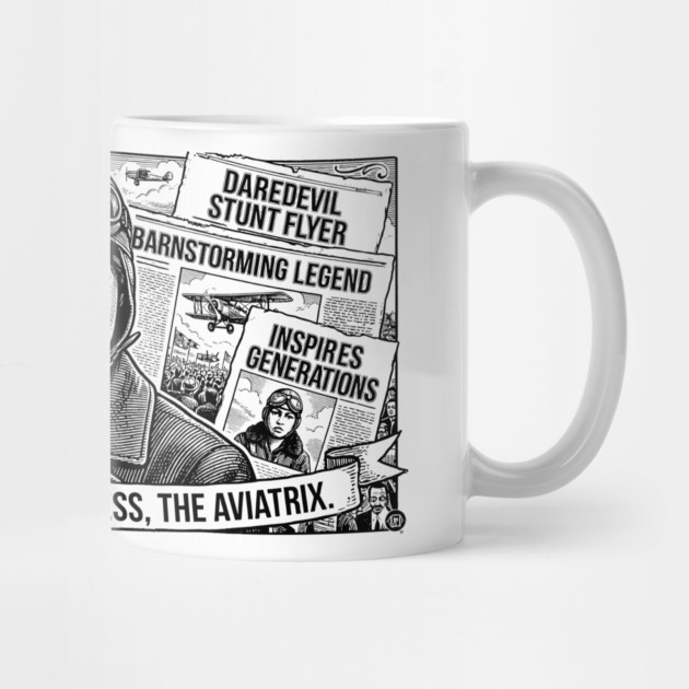 Bessie Coleman: Queen Bess, The Aviatrix by UrbanLifeApparel