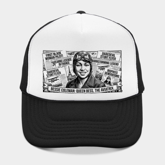 Bessie Coleman: Queen Bess, The Aviatrix by UrbanLifeApparel