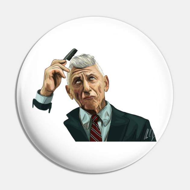 One Battle After Another: Spit Comb Lockjaw Pin by 51Deesigns