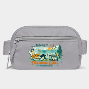 Relaxing at Delavan Lake Bag