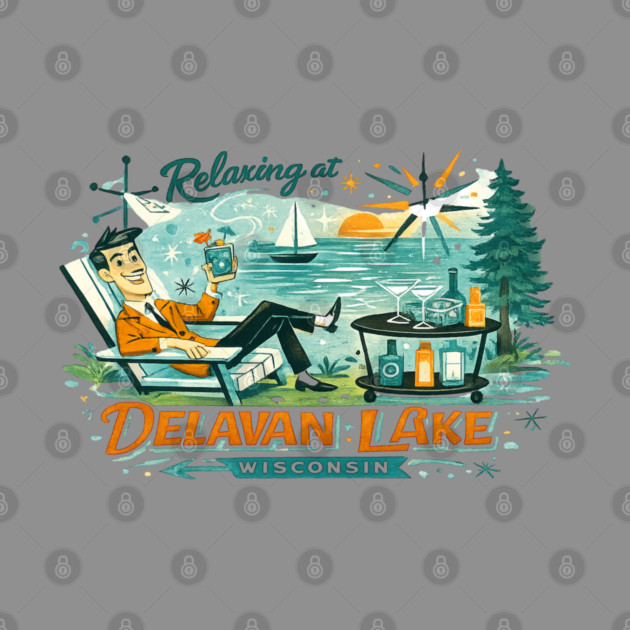 Relaxing at Delavan Lake by CrazyGirl