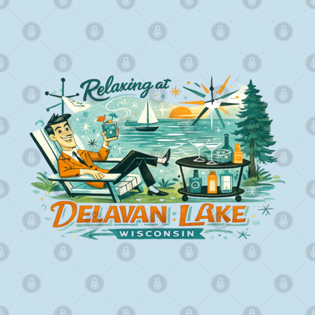 Relaxing at Delavan Lake by CrazyGirl