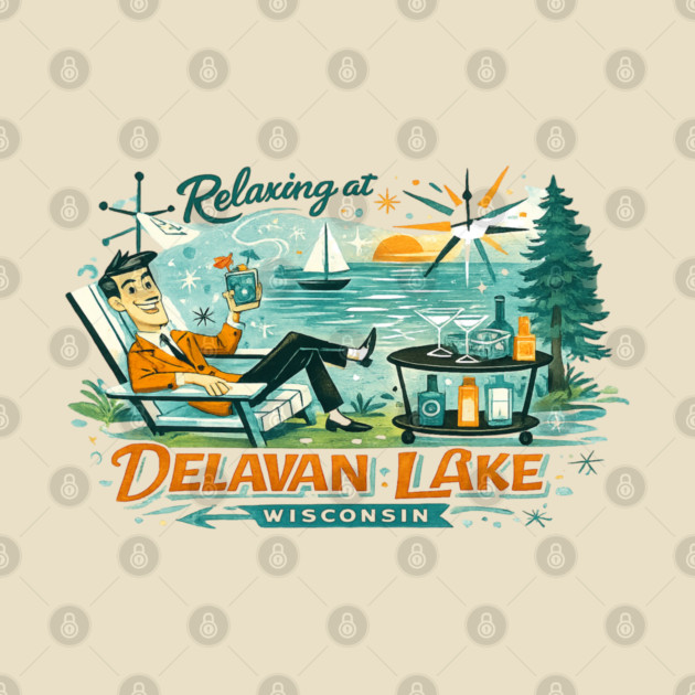 Relaxing at Delavan Lake by CrazyGirl