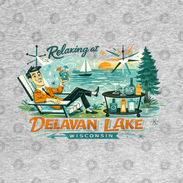 Relaxing at Delavan Lake by CrazyGirl