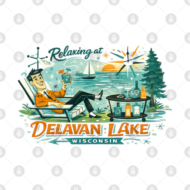 Relaxing at Delavan Lake by CrazyGirl