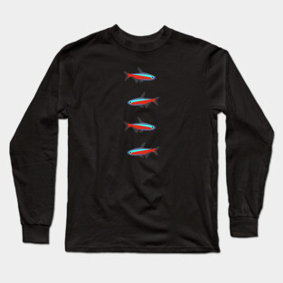 neon tetra Long Sleeve T-Shirt