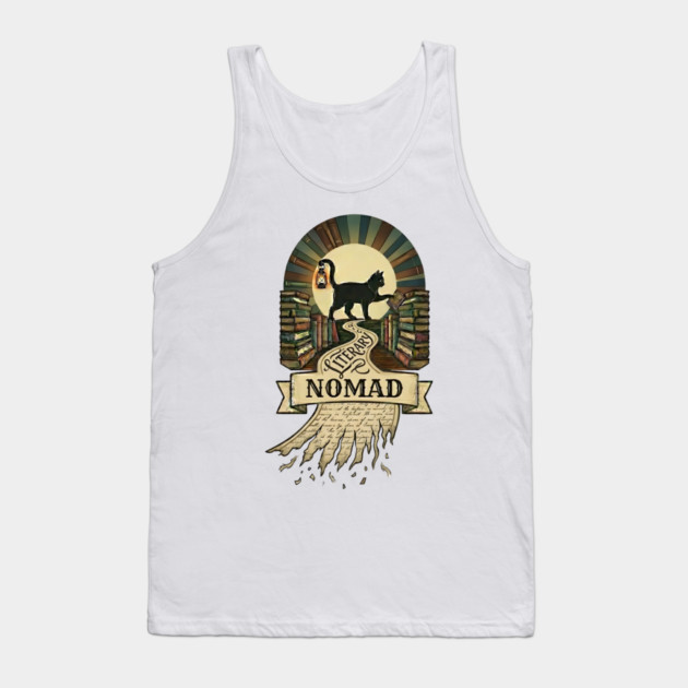 LITERARY NOMAD Tank Top by Cataura
