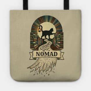 LITERARY NOMAD Tote
