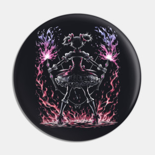Devil Homura Akemi Dark Magic Anime Pin