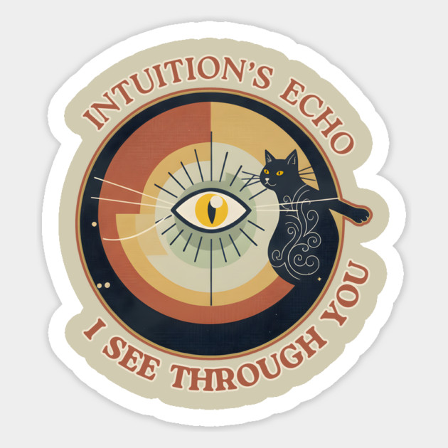 INTUITION'S ECHO : I SEE THROUGH YOU Magnet by Cataura