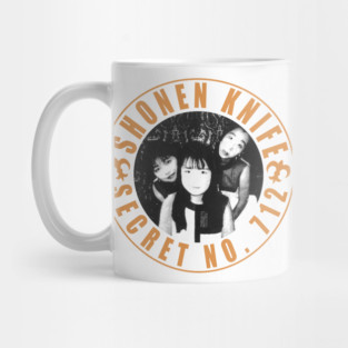 Shonen Knife as worn by kurt cobain Mug