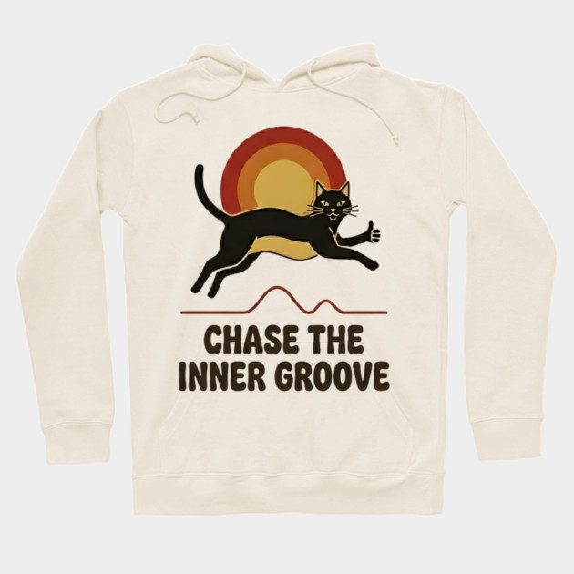 CHASE THE INNER GROOVE Hoodie by Cataura