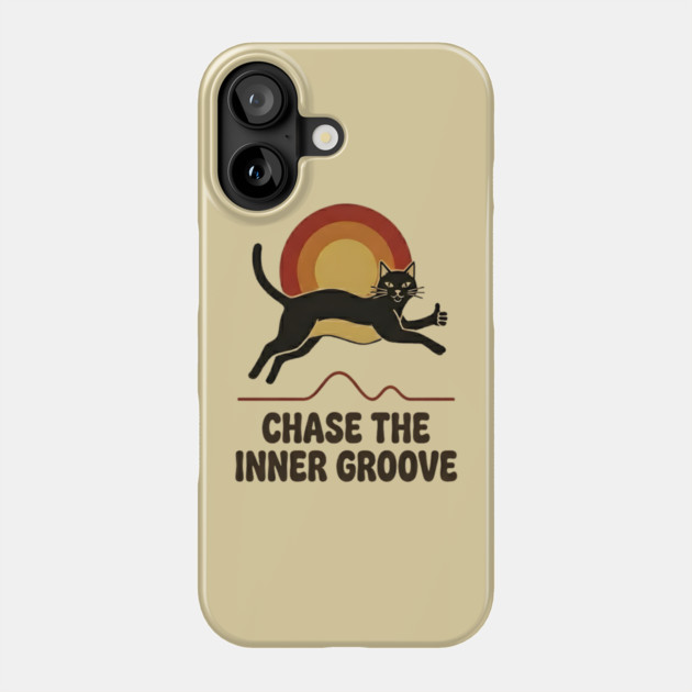 CHASE THE INNER GROOVE Phone Case by Cataura