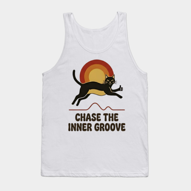 CHASE THE INNER GROOVE Tank Top by Cataura