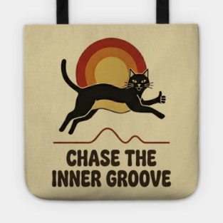 CHASE THE INNER GROOVE Tote