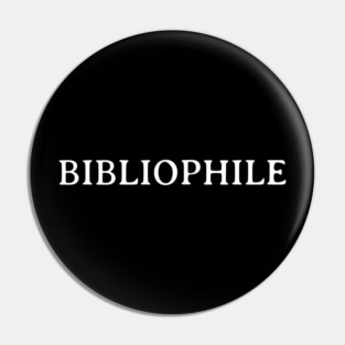 Bibliophile Pin