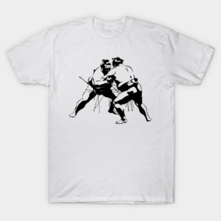 Sumo Wrestlers — Power and Balance T-Shirt